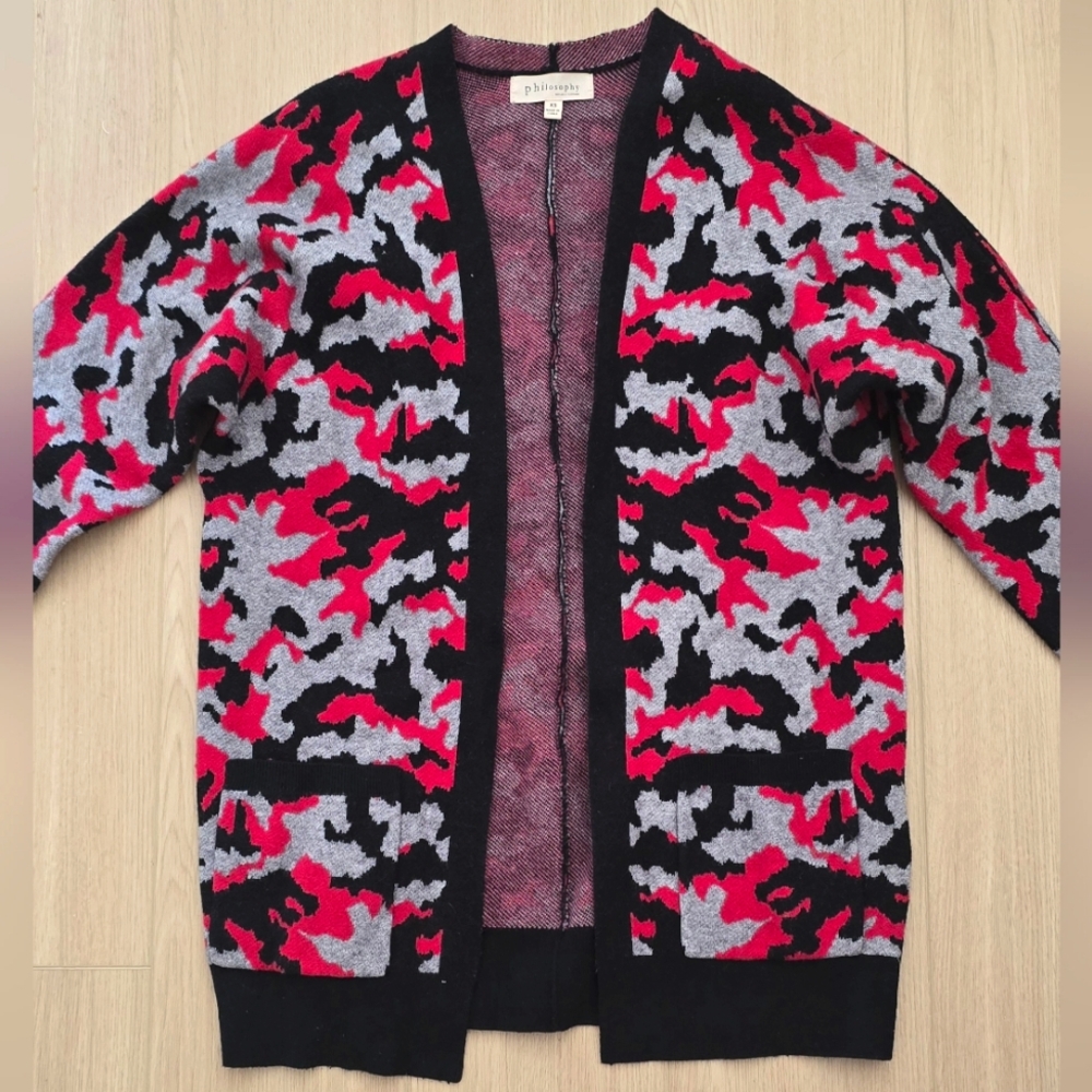 Camouflage Cardigan